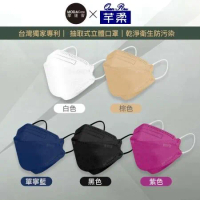 摩達客-芊柔KF94獨家專利抽取式立體口罩(25片)-十盒組(可選色)