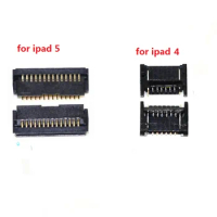 Home Button Flex cable FPC Clip Plug Connector on Mother Board for iPad 4 5 A1458 A1459 A1460 A1474 A1475 A1476
