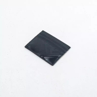 Fendi Dompet FENDI FF MONOGRAM DIAGONAL ALL BLACK CARD HOLDER 100% ORIGINAL