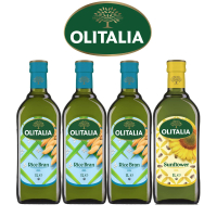 Olitalia奧利塔 玄米油+葵花油料理組(1000mlx 4瓶)