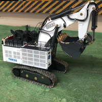 1/20 RC Hydraulic Excavator Model R 9800 Liebherr Heavy Duty Mining Excavator Metal Model 2022 New Listing Boy Toys