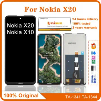 Original For Nokia X10 X20 TA-1350 TA-1332 TA-1341 TA-1344 LCD Display Touch Screen Digitizer Assembly Replacement