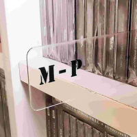6pcs Record Shelf Divider with Letters Vinyl Dividers Clear Classification Records Labels for Vinyls