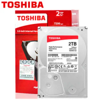 TOSHIBA 2TB Internal HDD 2000GB Desktop PC Computer NVR CCTV Hard Drive Disk 3.5" SATA3.0 7200RPM 64M Cache HD