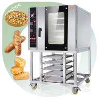 Stainless steel hot air gas commercial price set baking equipment electrical industry toast convection oven