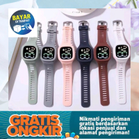 GRATIS ONGKIR Jam Tangan LED Digital Pria Wanita Rubber Electronic Fashion Couple Anak Remaja Import