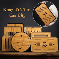 Khay trà tre, chất lượng cao cấp, khay tiệc trà phong cách Nhật Bản, khay ấm trà, khay nước tiện lợi