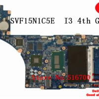Computer System Board For Sony Vaio SVF15N1C5E SVF15N Main Board Motherboard i3-4005U A2044256A 31FI3MB02B0
