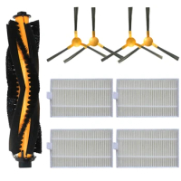 Rolling Brush Side Brush Set is Suitable for Liectroux C30B /Proscenic 800T 820S 820T 830T Robot Vacuum Cleaner Parts
