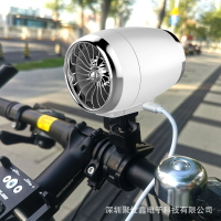 引擎車載風扇自行車釣魚風扇大風力迷你便攜戶外USB旅游騎行降溫