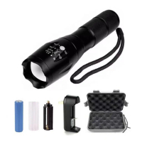 Đèn Pin LED CREE XML T6, Movall, Siêu Sáng, 5 Chế Độ, Đèn Pin Thu Phóng, Chống Bắn Nước, Đèn Pin