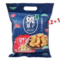 (買12送1) 九福 海苔燒菓子 200g/包 蛋奶素