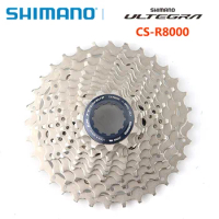 SHIMANO Ultegra CS R8000 Road Bike Freewheel 11speed 11-28T 11-30T 11-32T R8000 Cassette Sprocket Shimano genuine goods