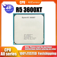 Ryzen 5 3600XT R5 3600XT 3.8 GHz Six-Core Twelve-Thread CPU Processor 7NM 95W L3=32M 100-000000281 Socket AM4