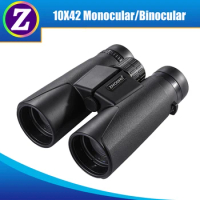 ZIYOUHU Powerful Magnification 10X42 Binoculars Outdoor &amp; Birding Fully Multi-coated BaK4 Prisms Rubber Armored Optics Binocular