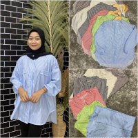 Rocketfashion - Sierra salur tunik | kemeja tunik wanita Baju Katun