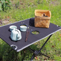 Nature Hike Camping Table Folding Equipment Small Portable Outdoor Table Coffee Gadgets Supplies Kamp Masası Patio Furniture