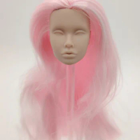 Fashion Royalty Poppy Parker Light Pink Hair Unpainted Face 1/6 Scale Doll Head