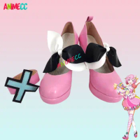 ANIMECC Project Sekai Colorful Stage! Ootori Emu Cosplay Shoes Halloween Christmas Carnival Shoes for Women Girls Customized