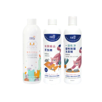 【光能淨】地板清潔300ml+貓織品手洗精300ml+貓碗盤洗潔300ml(寵物 織品手洗 洗碗精 地板清潔 貓咪友善)