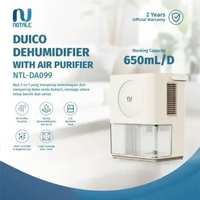Notale Duico Dehumidifier With Air Purifier Pembersih Dan Penyerap Lembab Ruangan - White DUICO