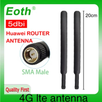 Eoth 1 2pcs 4G lte antenna 5dbi SMA Male Connector Plug antenne for huawei router external repeater wireless modem antene