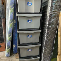 5 Tingkat Plastic Drawer/ 5 Tiers Drawer Plastic