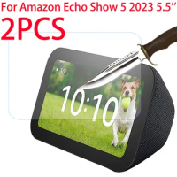 2PCS For Amazon Echo Show 5 2023 5.5 inch Tempered Glass Screen Protector For Echo Show 5 3rd 5.5'' Protective Film Fit Screen