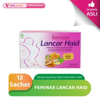 Feminax Lancar Haid Membantu Meredakan Nyeri Haid (12 Sachet)