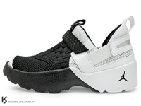 2016 台灣未發售 經典復刻 NIKE JORDAN TRUNNER LX BT TD 黑白 幼童鞋 BABY 鞋 黑白 訓練鞋 AJ AIR (897999-010) !