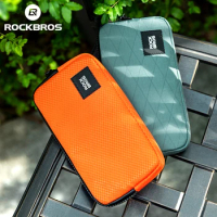 ROCKBROS Cycling Mobile Phone Bag Multi-functional Wallet Card Bag Lightweight Portable Bicycle Cycling Pocket Bag Commute Bag