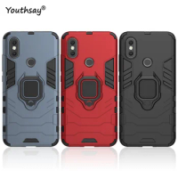Youthsay For Xiaomi Mi A2 Case Magnetic Finger Ring Kickstand Hard Case For Xiaomi Mi A2 6X Cover For Xiaomi Mi 6X Case Youthsay