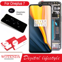 6.41‘’Amoled Display for Oneplus 7 LCD Touch Screen with frame Digitizer GM1901 GM1900 Repair Parts