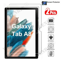2 Pcs For Samsung Galaxy Tab S8 S7 Plus A7 Lite S6 Lite Tempered Glass Tablet Screen Protector 9H Toughened Protective Film