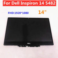 Dell Inspiron 14 5482 P93G 2-in-1 LCD Touch Digitizer Screen Replacement Assembly With Touch Panel And Frame