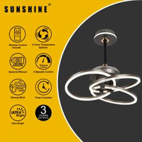 Sunshine陽光照明 天花 風扇燈 CFEB 伸縮風扇 3色溫 黃光/白光/自然光 正風/逆風模式 LED 72W DC摩打16W 遙控 時間掣 護眼無頻閃 顯色度高