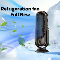 Table Top Air Conditioner Fan Portable USB Charging Fan Table Top Electric Fan School Bedroom Office Summer Beach Vacation
