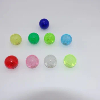35MM Joystick Top Ball Transparent Crystal Bubble Balltop Arcade Ball Head Suitable for SANWA/ZIPPY/Glow Stick Knobs