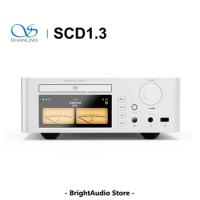SHANLING SCD1.3 SACD CD Player AK4499EX AK4191 DAC chips Sanyo HD870 ME1389EE system Bluetooth LDAC Hi-Res Audio PCM768 DSD512