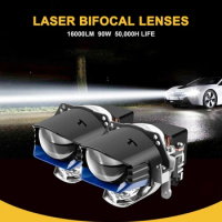 Hella 5/Q5 holes 3'' Bi LED Projector Biled Lenses 90W 6000K 170000LM Laser Lenticular for Audi for Honda for BMW