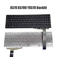 Brand New Russian keyboard for Asus X570 X570U X570UD X570Z X570ZD X570D X570DD YX570 YX570UD YX570ZD FX570 FX570UD laptop