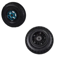 9inch Electric Skateboard Rubber Inflatable Wheels Off-road Skateboard Tires 2.8/2.5-4 Aluminum Wheel Electric Skateboard Wheels