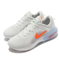 Nike 慢跑鞋 Joyride Dual Run 2 女鞋 顆粒泡棉 舒適避震 路跑 健身 白 橘 CT0311-100