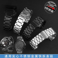 High Quality Solid Stainless Steel Strap for Armani Citizen Jeep Fossl Watch Band Quick Release Bracelet Accessories