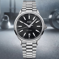 MIDO美度 官方授權 MULTIFORT先鋒系列 復古機械腕錶 禮物推薦 畢業禮物 40mm/M0404071106100