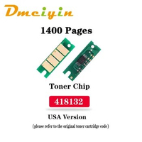 for Ricoh Savin IM 350F/350 1.4K Pages Toner Chip +70 K Pages Drum Chip USA Version