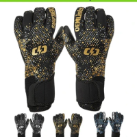 Soccer Goalkeeper Gloves Goalkeeper Adult Professional Finger Protection Equipment Anti-slip Training Gloves Breathable