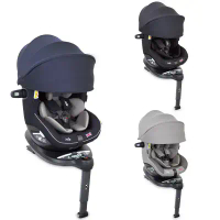 【奇哥】Joie i-Spin360™ 0-4歲全方位汽座全罩款 (藍色/黑色/灰色)-黑色