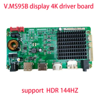 The new 4K60HZ 2K144Hz LCD driver motherboard V.MS95B replaces JRY-W9UHD-NV2 HD motherboard with 4K line N16WX2D4B60005