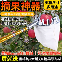 【台灣現貨】摘果器 採果器 摘果神器（不鏽鋼桿 摘果方便）
